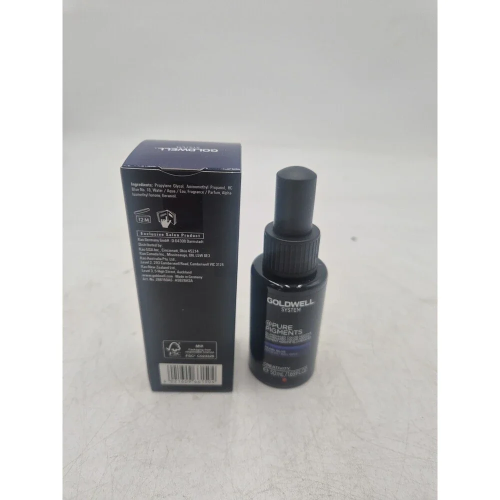 Goldwell @Pure Pigments Pearl Blue Elumenated Color Additive New